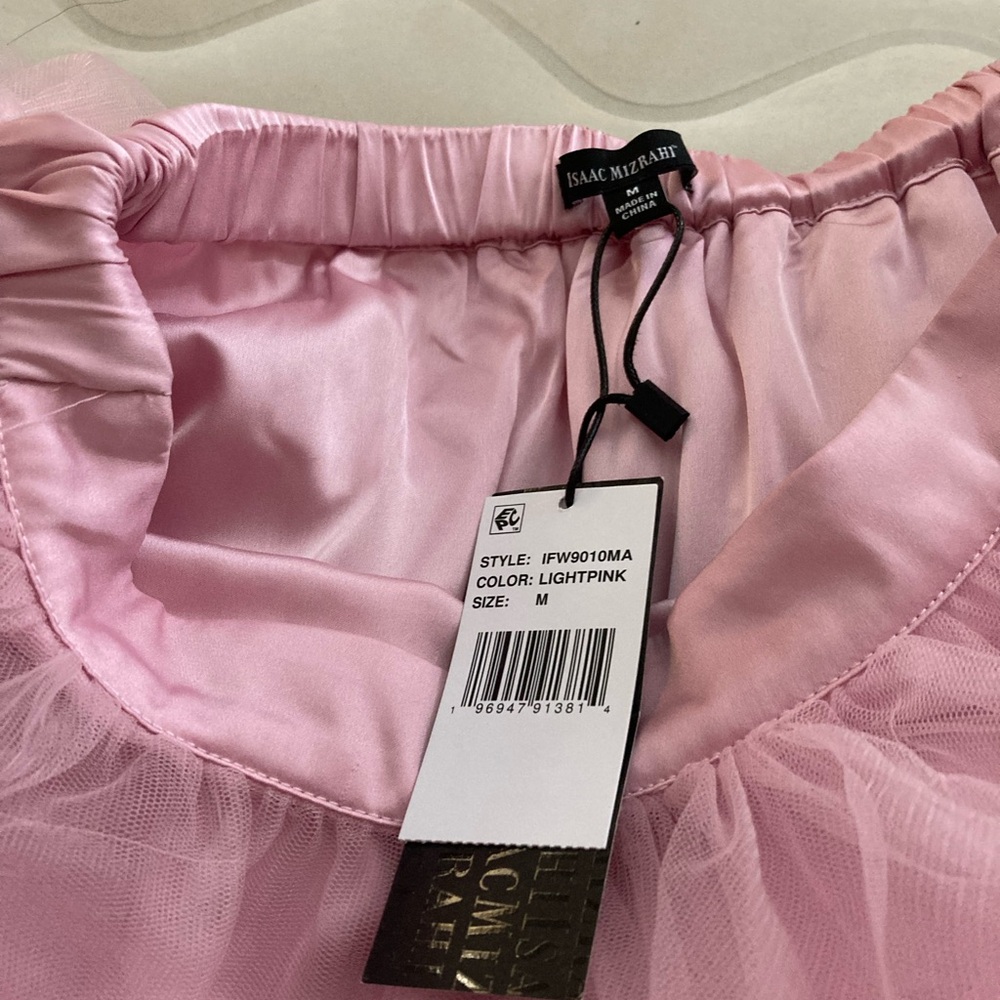 Isaac Mizrahi Pink Tulle Midi Skirt - NWT - Picture 5 of 8